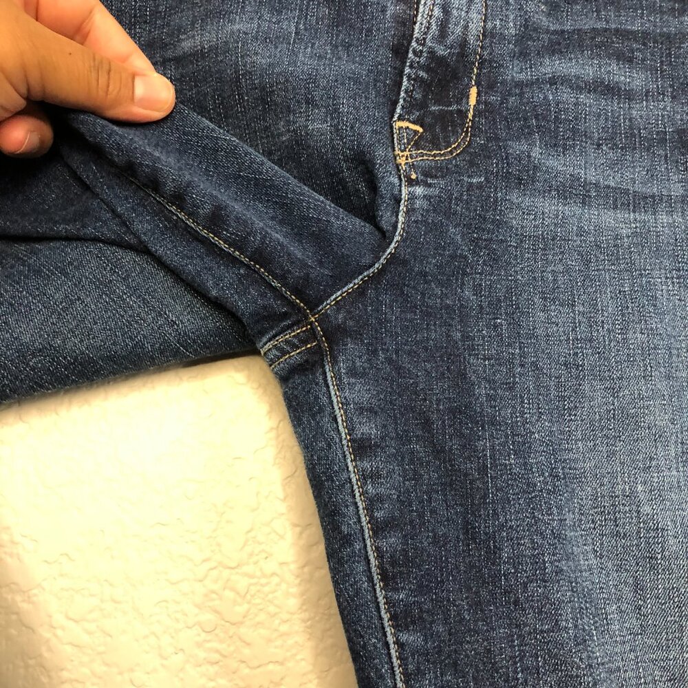 Lucky Brand Brooke Legging Jean Women's 14 32 Dark Wash Jegging Skinny Stretch - Picture 8 of 12